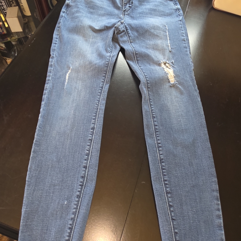 A Loves A Distressed‎ Raw Hem Skinny Jeans - Size 29